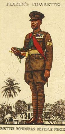 British Honduras Defence Force 1936. Creator: Unknown