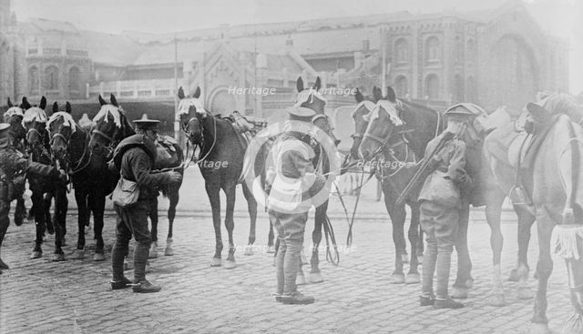 British in Boulogne, between c1914 and c1915. Creator: Bain News Service.