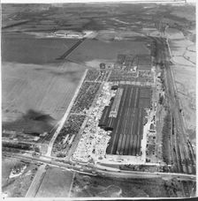 British Industries Fair building, Castle Bromwich, 1952. Creator: Aerofilms