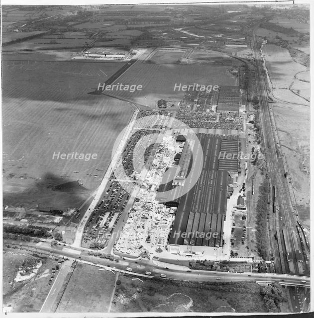 British Industries Fair building, Castle Bromwich, 1952. Creator: Aerofilms.