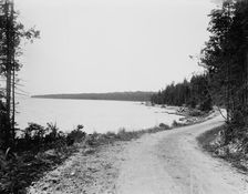 British Landing, Mackinac Island, between 1880 and 1899. Creator: Unknown