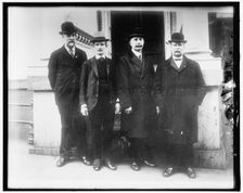 British Labor Mission, between 1910 and 1920. Creator: Harris & Ewing