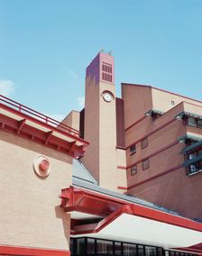 British Library, Euston Road, St Pancras, Camden, London, 10/08/1993. Creator: John Laing plc