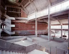 British Library, Euston Road, St Pancras, Camden, London, 16/05/1988. Creator: John Laing plc