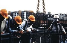 British Library, Euston Road, St Pancras, Camden, London, c June 1984. Creator: John Laing plc