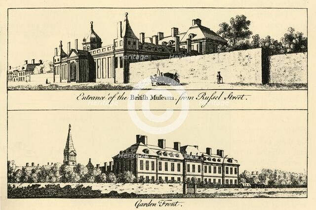 'British Museum', c1753-1810, (1925). Creator: Unknown.