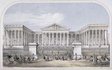British Museum, Holborn, London, 1853. Artist: Augustus Butler