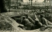 British Naval Division at Antwerp, Belgium, First World War, 1914, (c1920). Creator: Unknown