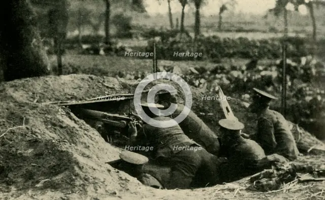 British Naval Division at Antwerp, Belgium, First World War, 1914, (c1920).  Creator: Unknown.