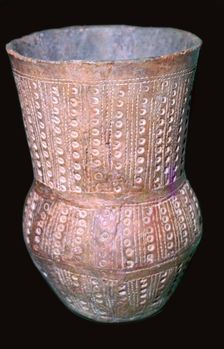 British Neolithic beaker from Lambourne, Berkshire, England