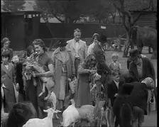 British People at the Zoo, 1940. Creator: British Pathe Ltd
