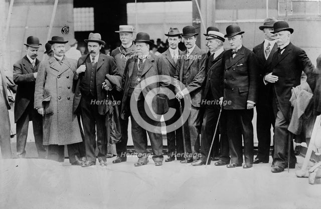 British Peace delegates, 1913. Creator: Bain News Service.