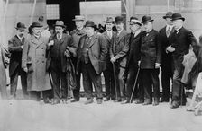 British Peace delegates, 1913. Creator: Bain News Service