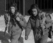 British Pilots Training Under the Air Training Plan in Canada, 1941. Creator: British Pathe Ltd