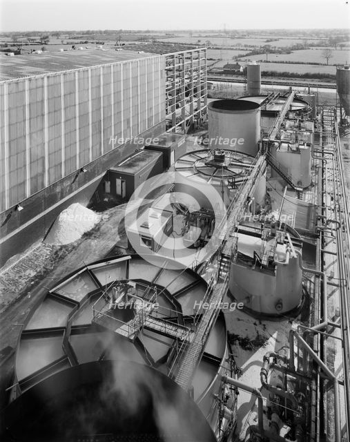 British Salt Factory, Faulkner Lane, Middlewich, Cheshire, 28/04/1971. Creator: John Laing plc.