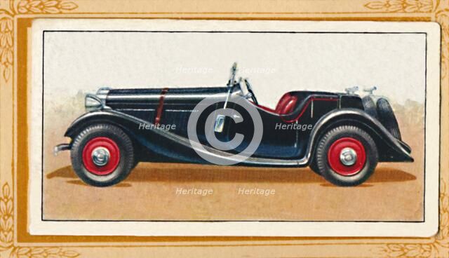 'British Salmson 20-90 Sports Two-Seater', c1936. Artist: Unknown.