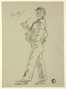 British Seaman on Shoreleave, n.d. Creator: Philip William May