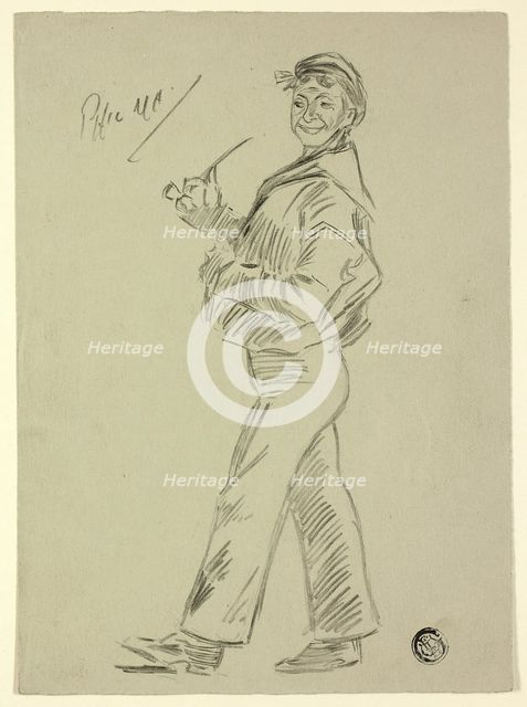 British Seaman on Shoreleave, n.d. Creator: Philip William May.