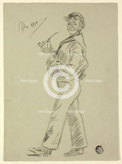 British Seaman on Shoreleave, n.d. Creator: Philip William May.