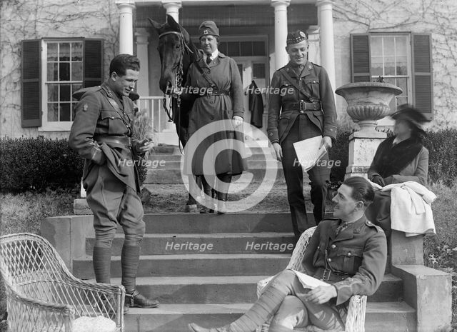 British Soldiers, 1917. Creator: Harris & Ewing.