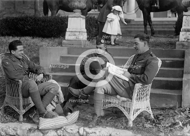 British Soldiers, 1917. Creator: Harris & Ewing.