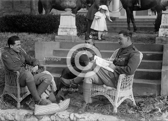 British Soldiers, 1917. Creator: Harris & Ewing.