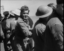 British Soldiers Aboard Ships Evacuating Dunkirk, 1940. Creator: British Pathe Ltd