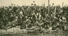 British soldiers after the Battle of St Eloi, Flanders, First World War, 27 March 1916, (c1920). Creator: Unknown