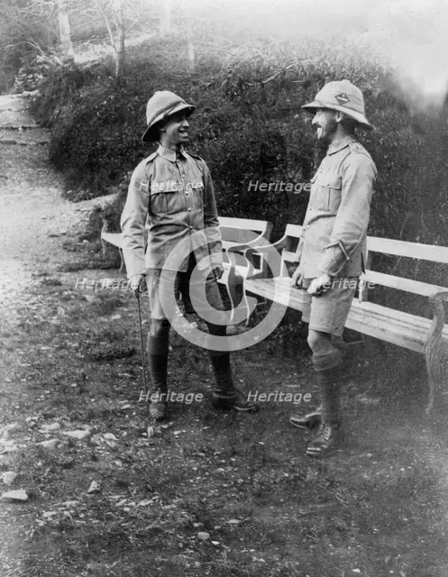 British soldiers, Chakrata, India, 1917. Artist: Unknown