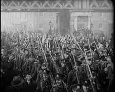 British Soldiers Leaving Ireland, 1922. Creator: British Pathe Ltd