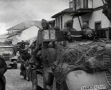 British Soldiers Retreating in Greece, 1941. Creator: British Pathe Ltd