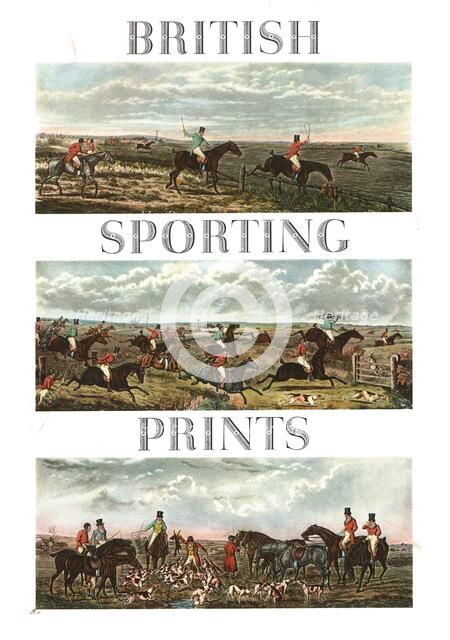 'British Sporting Prints', c1955. Creator: Unknown.