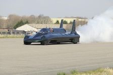 British Steam Car Challenge testing at Thorney Island