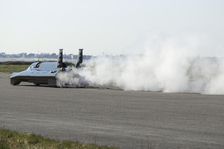 British Steam Car Challenge testing at Thorney Island