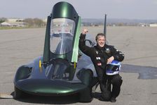 British Steam Car Challenge testing at Thorney Island