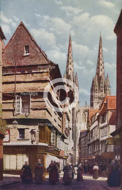 'Brittany ...', c1920. Artist: E. A. Crook.