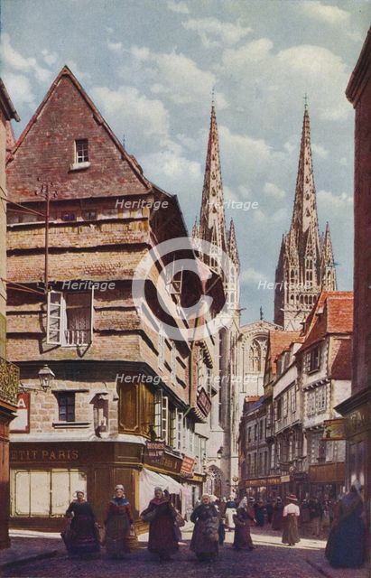 'Brittany ...', c1920. Artist: E. A. Crook.