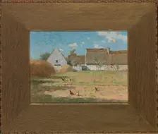 Brittany Farm, 1885. Creator: Arthur Wesley Dow