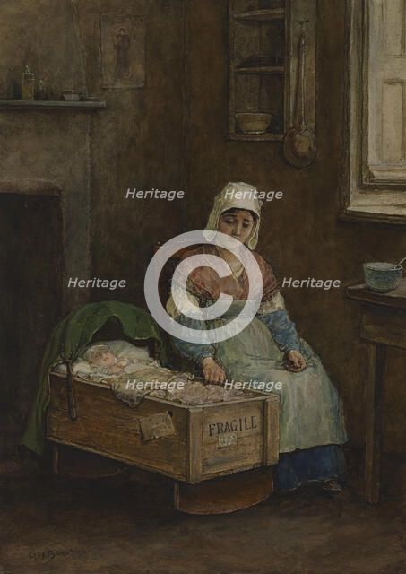 Brittany Interior, 1834-1905. Creator: George Henry Boughton.