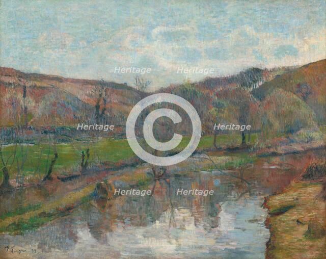 Brittany Landscape, 1888. Creator: Paul Gauguin.