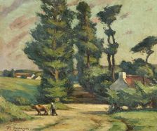 Britton Landscape, 1932. Creator: Flelix Denayer