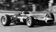 BRM P83, Jackie Stewart, 1967 Belgian Grand Prix. Creator: Unknown