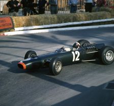 BRM P261, Jackie Stewart 1966 Monaco Grand Prix, winner.. Creator: Unknown