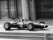 BRM P261, Jackie Stewart 1966 Monaco Grand Prix, winner.. Creator: Unknown