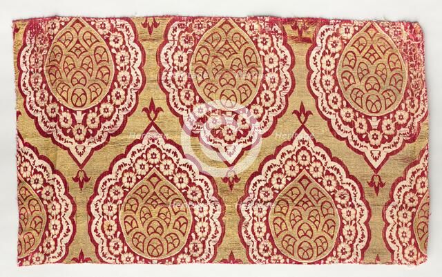 Brocade, 1600-1650. Creator: Unknown.