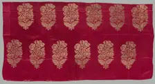 Brocade, 1700s - 1800s. Creator: Unknown