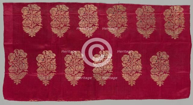 Brocade, 1700s - 1800s. Creator: Unknown.