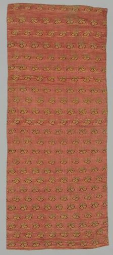 Brocade, 1700s - 1800s. Creator: Unknown