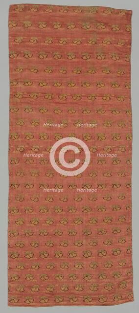 Brocade, 1700s - 1800s. Creator: Unknown.