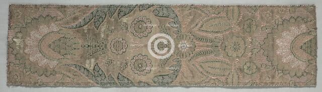 Brocade Textile, c. 1700. Creator: Unknown.